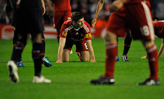 sport: Liverpool's Gerrad