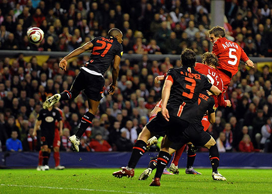 sport: Liverpool v Atletico Madrid - UEFA Europa League Semi Final