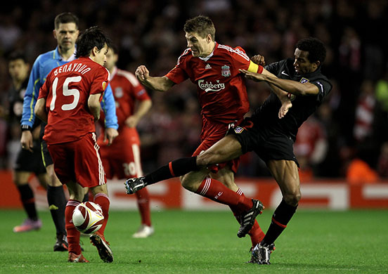 sport: Liverpool v Atletico Madrid - UEFA Europa League Semi Final