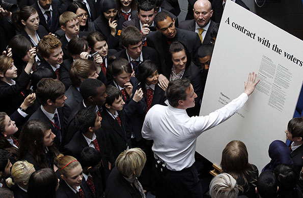 Election campaign: David Cameron Takes The Conservative Campaign to the West Midlands