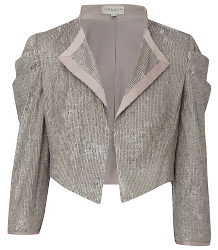Key trends: glam: Sequined blazer