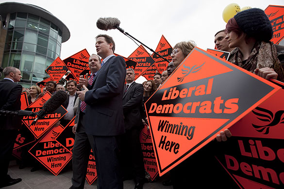 Nick Clegg : Liberal Democrat Leader Nick Clegg