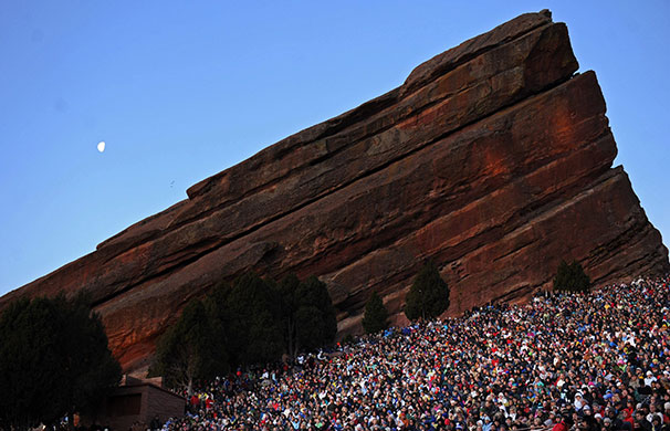24 hours in pictures: Worshippers Celebrate Sunrise Easter Mass At Red Rocks Amphitheater