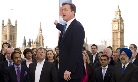 David Cameron at County Hall, London 