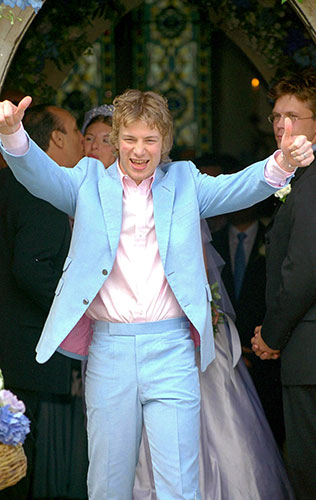 Celeb style: Jamie: JAMIE OLIVER WEDDING