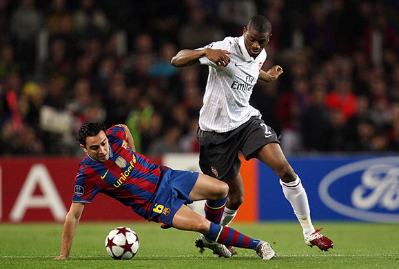 Barcelona v Arsenal: soccer
