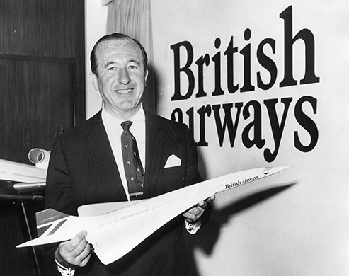 British Airways merger: July 1973:  David Nicholson, first chairman of British Airways 