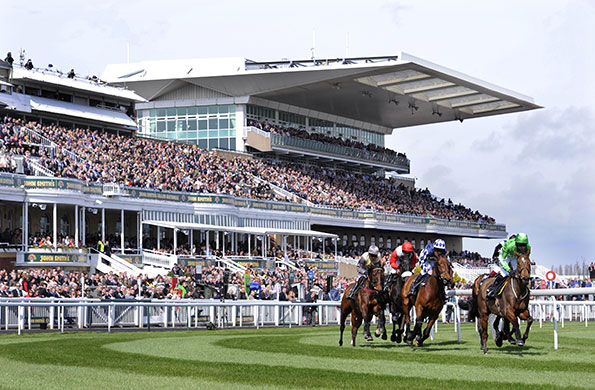 Grand National day one: Sun is shining at Aintree on the first day of the Grand National meeting