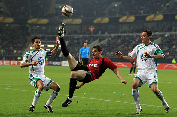 football: VfL Wolfsburg v Fulham - UEFA Europa League