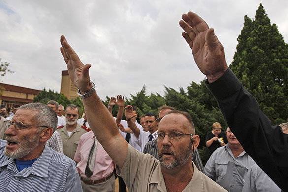TerreBlanche: Supporters of slain white supremacist leader Eugene Terre'Blanche