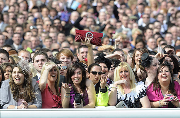 Grand National: Ladies Day at the Grand National, Aintree, Liverpool
