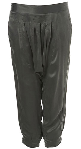 key trends: glam: Silk hareem trousers