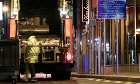 rubbish collection cardiff