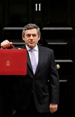 Gordon Brown: Chancellor Gordon Brown Delivers Budget Speech
