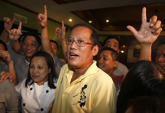 Philippine elections: Presidential candidate Senator Benigno Noynoy Aquino III