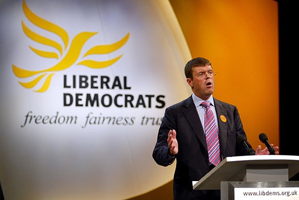 Liberal Democrat cabinet: Paul Burstow at the Liberal Democrat conference