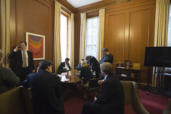 Behind the scenes: The final scenes in Gordon Brown's office