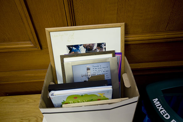 Behind the scenes: Pictures ready for moving