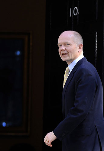 Conservatives arrive: Cameron Heads New Tory Coalition Gov