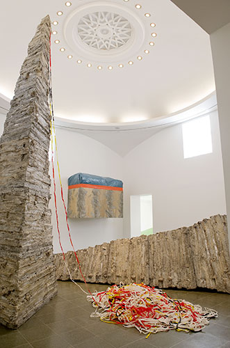 Barlow and Baghramian: Untitled: Columns (2010) by Phyllida Barlow