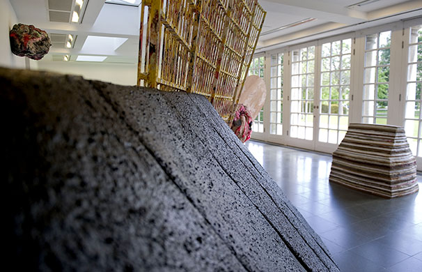 Barlow and Baghramian: Installation shot of the Serpentine Gallery