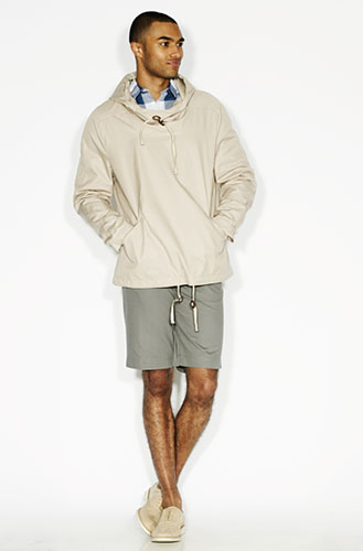 line-up: checks: Pull-on jacket