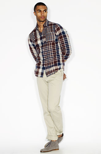 line-up: checks: Check shirt