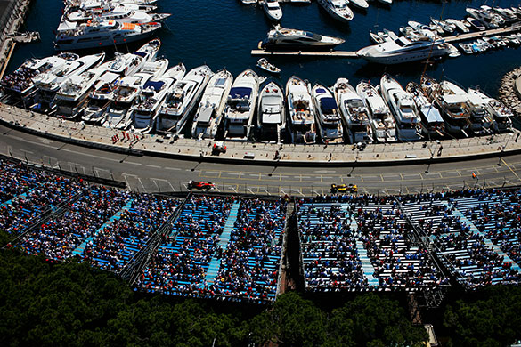 Formula one: F1 Grand Prix of Monaco - Practice