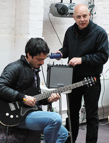 show & tell: Eno: Brian Eno and Simon Mejia