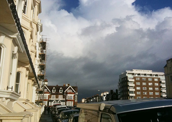 show & tell: Eno: spectacular colours in the sky