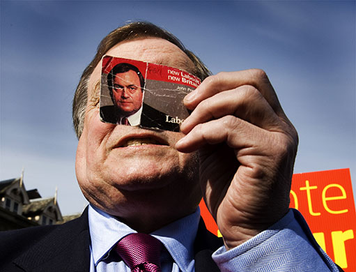 The Guardian's election :  John Prescott launches his final battlebus tour in Carlisle, 7 April