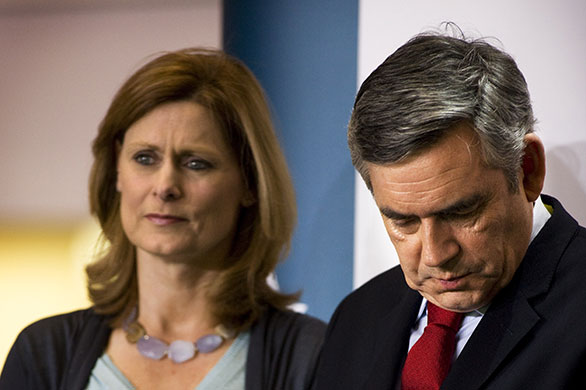 The Guardian's election : Gordon Brown at the count for his constituency