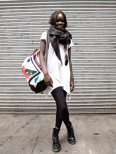 face hunter: LA: Tereza, 22, fashion communication student, London