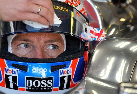 Formula one: Jenson Button