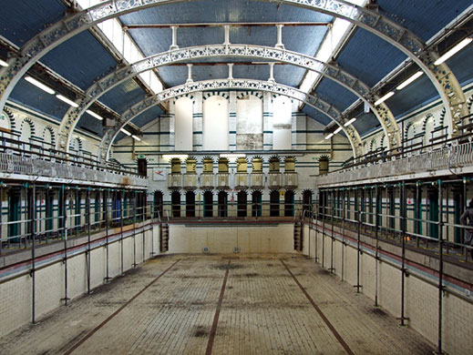 In pictures: derelict: The Gala Pool at Moseley Road Baths