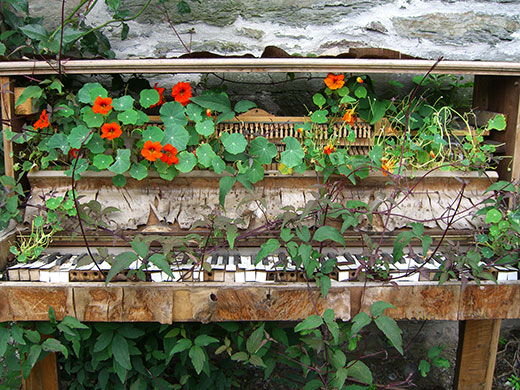 In pictures: derelict: derelict piano