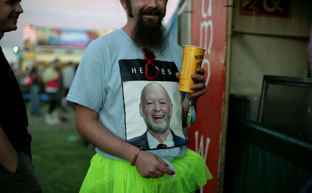 Glastonbury at 40: Glastonbury Festival : Michael Eavis 