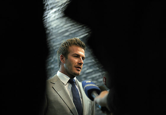 World Cup bid: David Beckham