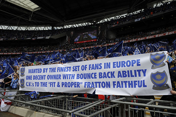 FA Cup Final: Portsmouth fans appeal for a new owner