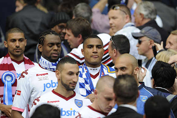 FA Cup Final: Kevin-Prince Boateng and Frederic Piquionne are dejected