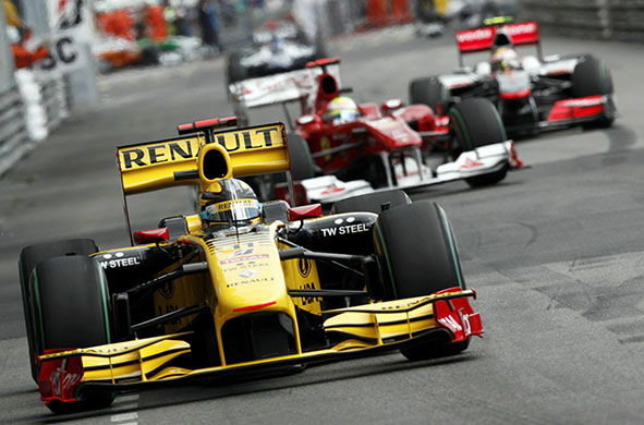 Monaco grand prix: Renault F1's Polish driver Robert Kubica