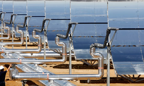 solar power plant spain. Concentrated solar power