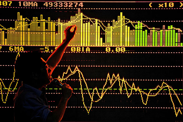 24 hours in pictures: A trading house employee in Shanghai, China