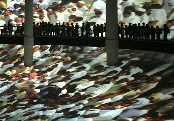 24 hours in pictures: Saudi Arabia Pavilion at World Expo in Shanghai, China