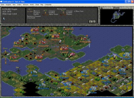 Civilization 2 screen shot
