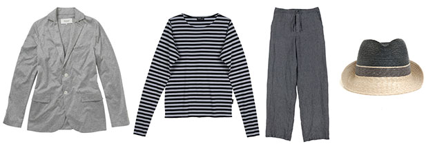 Key trends: tailoring: classic breton stripe