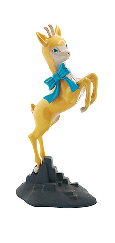 art nouveau poster: babycham deer