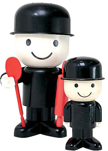 art nouveau poster: flour grader Fred