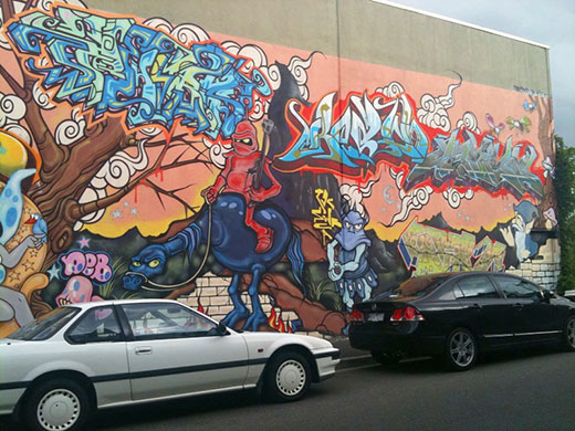 show & tell: Goulding: street art in Melbourne