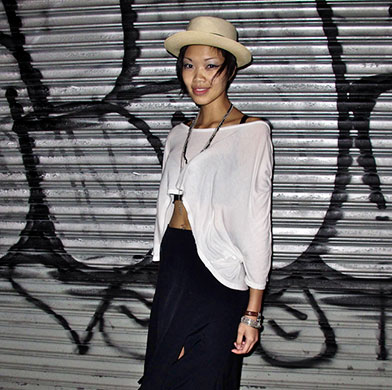 Face hunter: NYC: Tabitha, 28, stylist